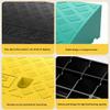 Portable Plastic Curb Ramp, Black, 50 x 37 x 16 cm view 2