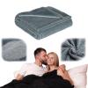 Waterproof Love Blanket for Bedtime, Double Flannel Cotton and Sherpa, Black XS (20 x ...) view 1