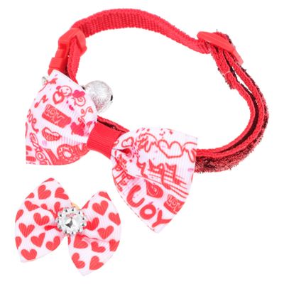 Happyyami Decorative Pet Bow Tie Collar