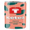 Thom's T Ice Tea Peach, Still Peach Iced Tea, 250 ml Can (24-Pack, Includes 6 Deposit) view 2