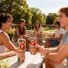 Thom's T Ice Tea Peach, Still Peach Iced Tea, 250 ml Can (24-Pack, Includes 6 Deposit) view 4