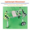 HEIDOUOZ Dog Wheelchair, Full-Support Rehabilitation Cart, Small view 4