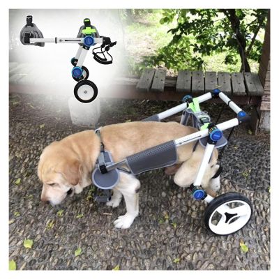 HEIDOUOZ Dog Wheelchair for Hind Legs, Size S
