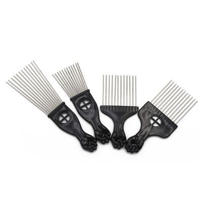 K1 Rake Comb for Detangling and Styling, ABS and Aluminum