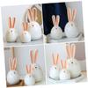 PRETYZOOM Ceramic Rabbit Ornament view 2