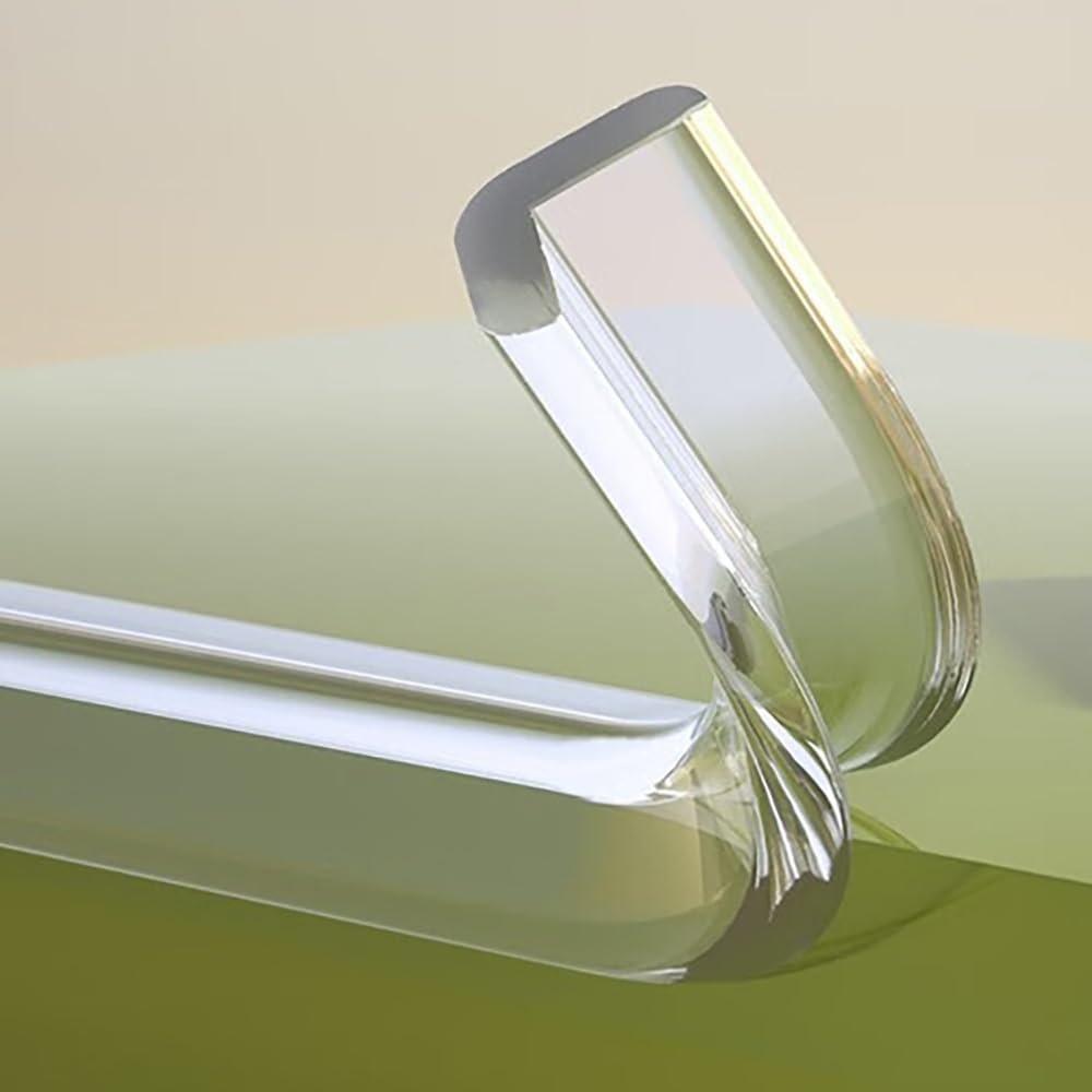 YCBTPS 5 m Clear Table Edge Protector for Babies, Self-Adhesive (10 mm Wide)
