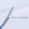 YCBTPS U-Profile Silicone Edge Guard, 2 m, Transparent, 6–7 mm Width view 4