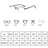 JIETIAN Men's Pure Titanium Blue-Light-Blocking Reading Glasses, Black, +1.0 view 4