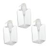 FOMIYES 3-Pack 450 ml Refillable PETG Pump Bottles view 1