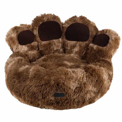 Nobby Round Comfort Bed Paw, Brown, 75 x 21 cm / 42 cm