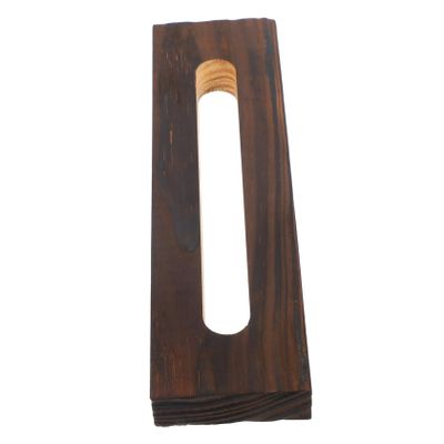 Happyyami Aquarium Waterfall Decoration Wood Board
