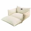 Nobby 2-in-1 Comfort Bed Alin, Beige, 70 x 58 x 22 + 9 view 1