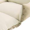 Nobby 2-in-1 Comfort Bed Alin, Beige, 70 x 58 x 22 + 9 view 3