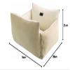 Nobby 2-in-1 Comfort Bed Alin, Beige, 70 x 58 x 22 + 9 view 4