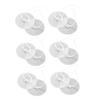 Baby-Proof Furniture Anchors, Anti-Tip Straps, 1 Set, White view 1