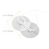 Baby-Proof Furniture Anchors, Anti-Tip Straps, 1 Set, White view 2