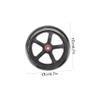 7-Inch Solid Rubber Wheel Replacement for Wheelchairs view 2