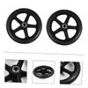 7-Inch Solid Rubber Wheel Replacement for Wheelchairs view 4