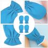 Paraffin Bath Mitts, 2 Pairs, Polyester and Flannel view 3