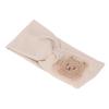 Super Stretchy Cotton Baby Headbands with Cartoon Pattern, Beige view 2