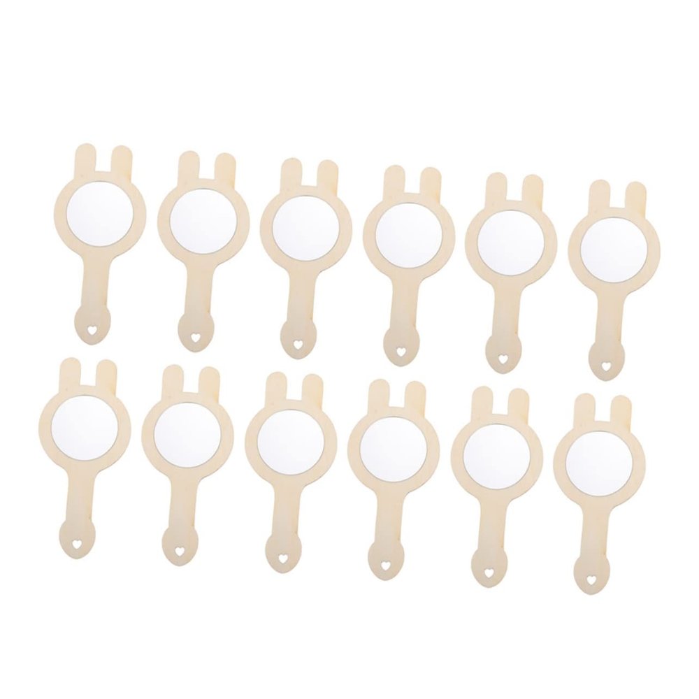 Small Hand Mirrors for Children, 12 Pieces