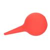 Red Rubber Ear Cleaning Bulb with Secure Grip view 1