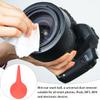 Red Rubber Ear Cleaning Bulb with Secure Grip view 3