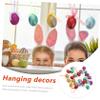 IMIKEYA 25-Piece Lightweight Foam Easter Egg Hanging Decorations view 3