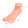 Pink Rubber Nail Art Practice Finger Model for Beginners view 2