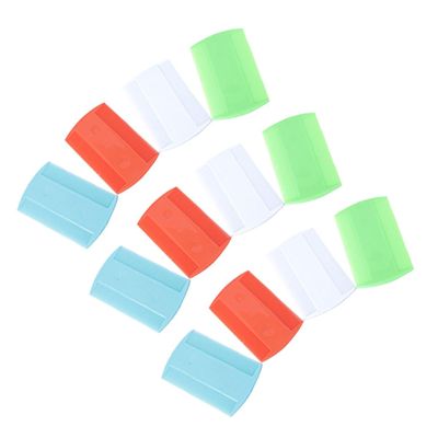 HAPINARY 12-Piece Plastic Double-Sided Pet Comb Set