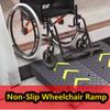 QSPNVFB Rubber Curb Ramp, Portable Threshold Ramp, 50 × 80 × 18 cm view 3