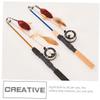 BESPORTBLE Cat Toy Fish Puppet Adjustable Teaser Wand view 4