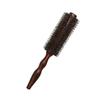 FOMIYES Hair Styling Comb with Rolling Function, Wood and Nylon Bristle Curling Brush for Scalp Massage view 1