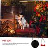 HAPINARY 2-Piece Pet Hat and Bow Tie Set view 2