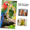 Happyyami Parrot Cage Wooden Swing view 4