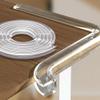 YCYHZC 2 m U-Shaped Clear Edge Guard, Self-Adhesive Bumper Strip for Furniture, Fireplaces and Tables (14–15 mm) view 1