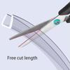 YCYHZC 2 m U-Shaped Clear Edge Guard, Self-Adhesive Bumper Strip for Furniture, Fireplaces and Tables (14–15 mm) view 4