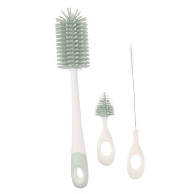 JOINPAYA Baby Bottle Cleaning Brush Set, Silicone and ABS, 360° Rotating, with Storage Box