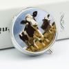 Round Pill Organizer with Cute Cow Design view 4
