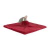 Apricot Lamb Cherry Lovey Plush Comfort Blanket 35 x 35 cm view 3