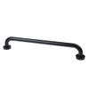 Black Aluminum Shower Grab Bar and Bathroom Handrail view 1