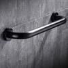 Black Aluminum Shower Grab Bar and Bathroom Handrail view 3