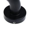 Black Aluminum Shower Grab Bar and Bathroom Handrail view 4