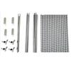 Stainless Steel 4-Corner Bed Canopy Frame and Mosquito Net Holder view 2