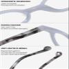 Lanomi Fashion Oval Reading Glasses, Gray, +1.5 view 4