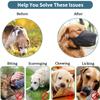 Dog Muzzle with Rounded Mesh and Adjustable Strap (L) view 3