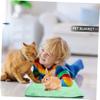 Supvox Washable Microfiber Guinea Pig Blankets, Green Pack view 2