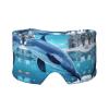 Winter the Dolphin Adjustable Sleep Eye Mask and Ear Warmers, Solid Color, Side-Sleep Headband (68.1 x 10.9 cm) view 1