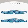 Winter the Dolphin Adjustable Sleep Eye Mask and Ear Warmers, Solid Color, Side-Sleep Headband (68.1 x 10.9 cm) view 2