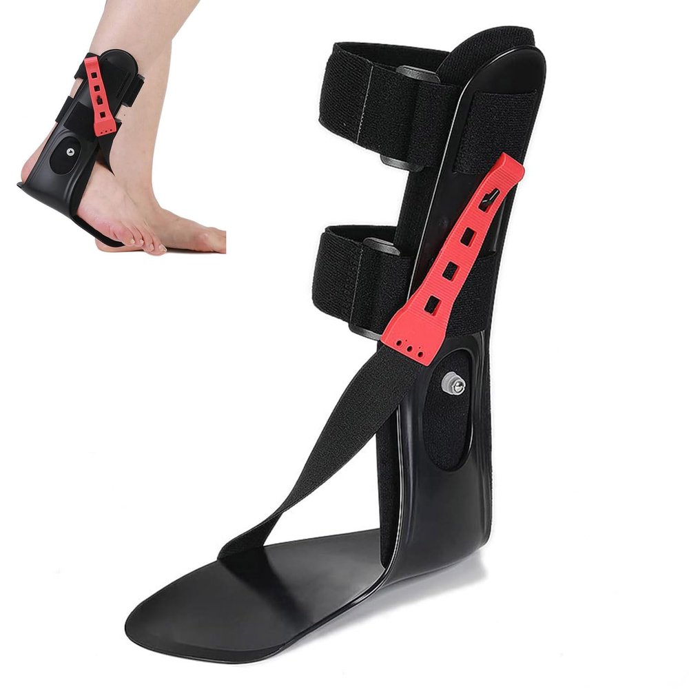 SXTYFBB Unisex AFO Foot Drop Brace with Inflatable Airbag